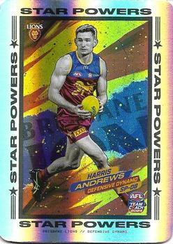 2024 AFL TeamCoach - Star Powers Silver #SP-08 Harris Andrews Front